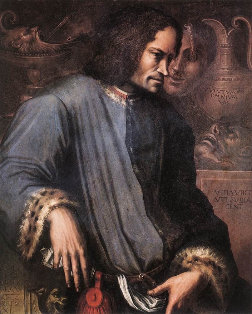 Portrait of Lorenzo the Magnificent wr